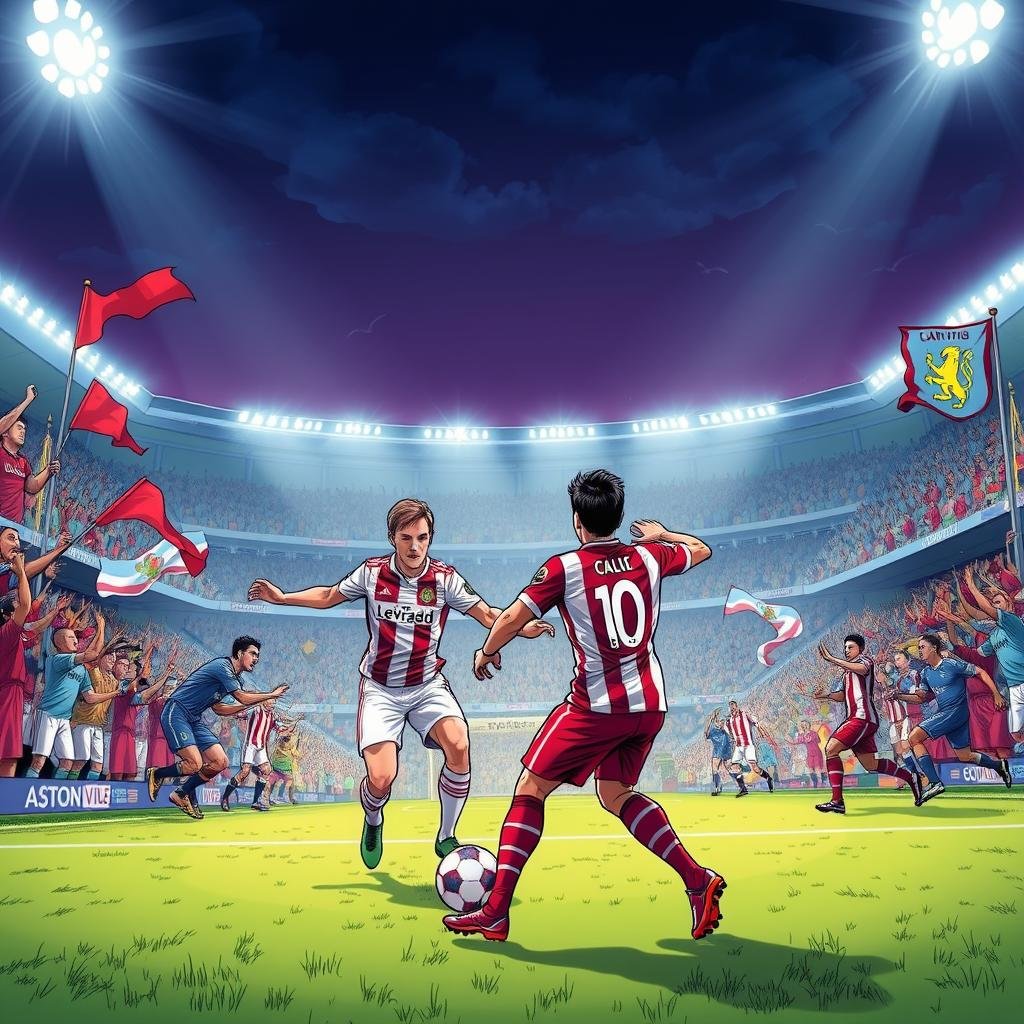 rb leipzig x aston villa