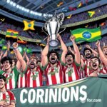 Corinthians, caminhada, continental