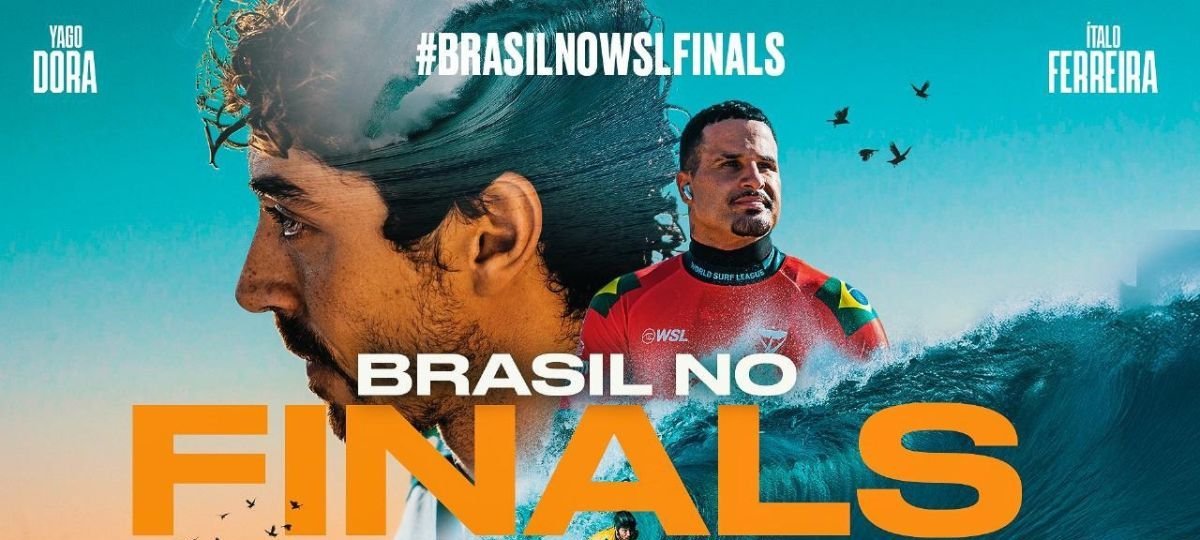 WSL Brasil mobiliza torcedores com hashtag #BrasilnoWSLFinals para apoiar Yago Dora e Italo Ferreira - Imagem do artigo