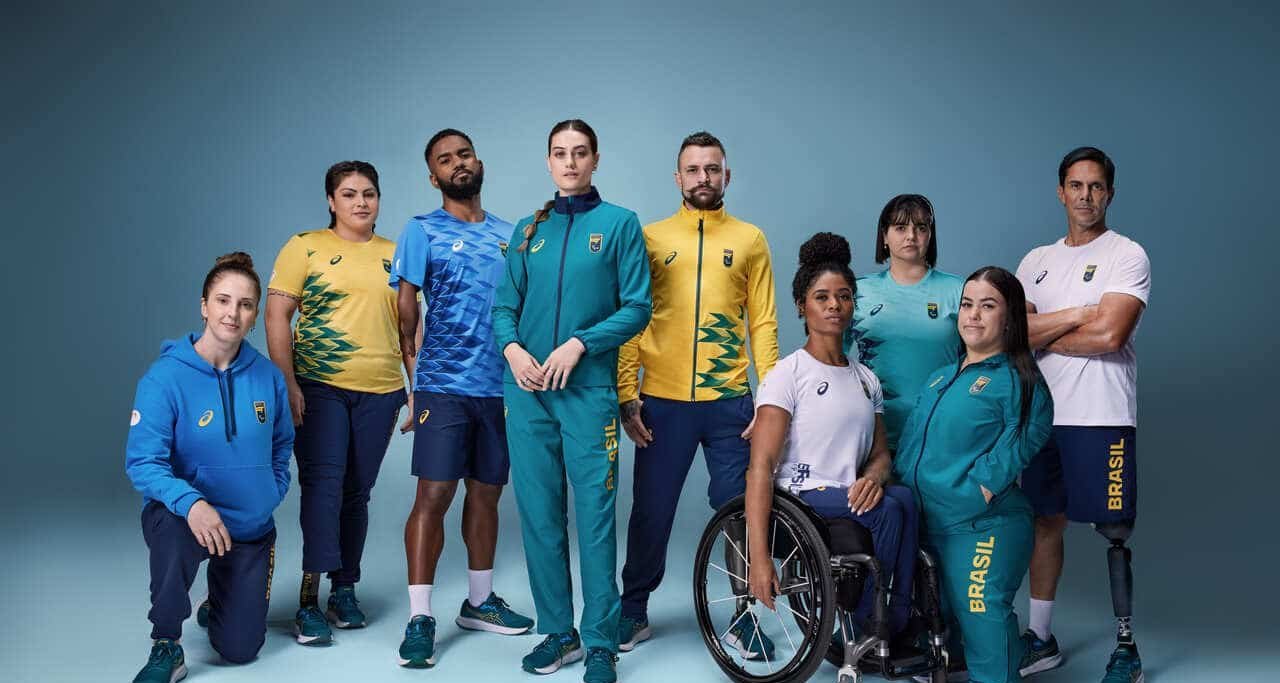 ASICS renova patrocínio e garante uniformes do Brasil até as Paralimpíadas de Los Angeles 2028 - Imagem do artigo