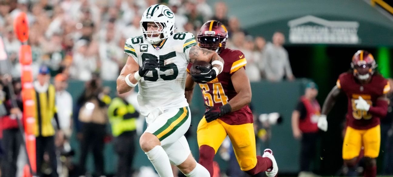 Daniels acerta Ertz e diminui vantagem dos Packers no Thursday Night Football - Imagem do artigo