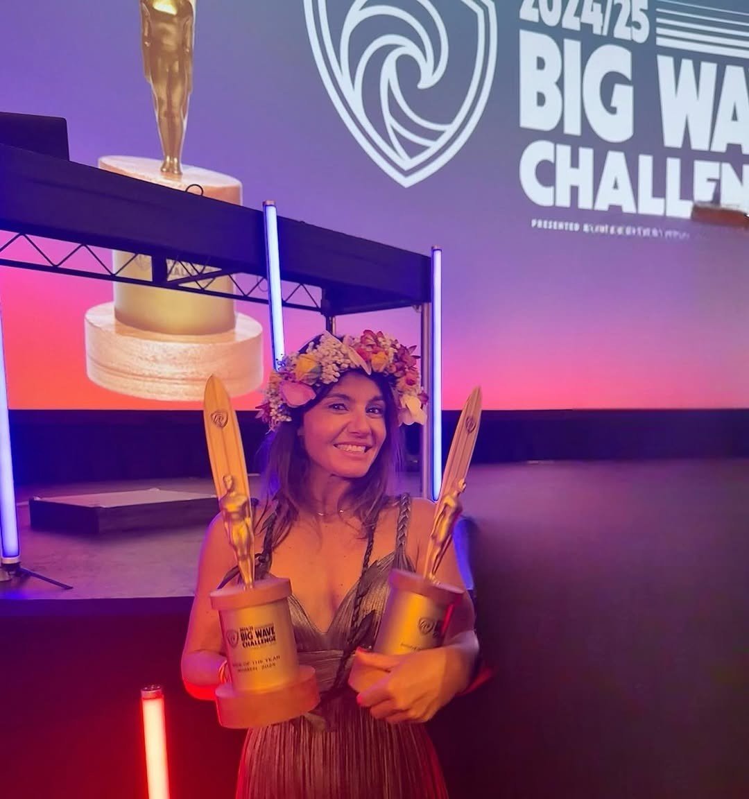 Brasileira conquista dois prêmios no “Oscar” do surfe de ondas gigantes - Imagem do artigo original