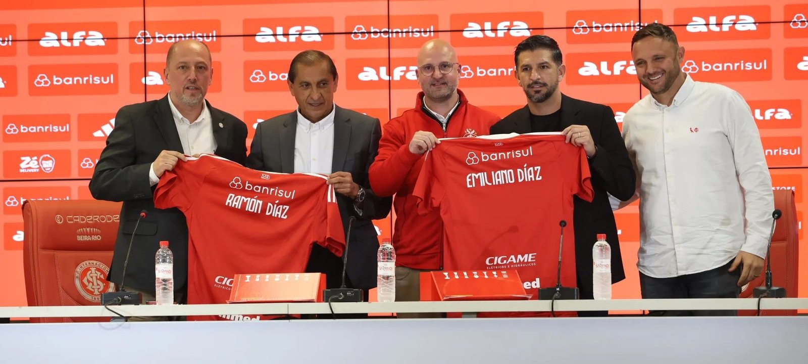 Baldasso rebate críticas e apoia dupla Ramón e Emiliano Díaz no comando do Internacional - Imagem do artigo