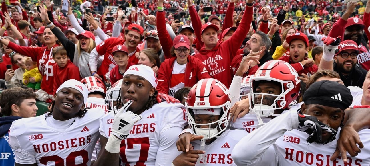 Indiana derruba Oregon, assume status de potência nacional no futebol americano universitário - Imagem do artigo