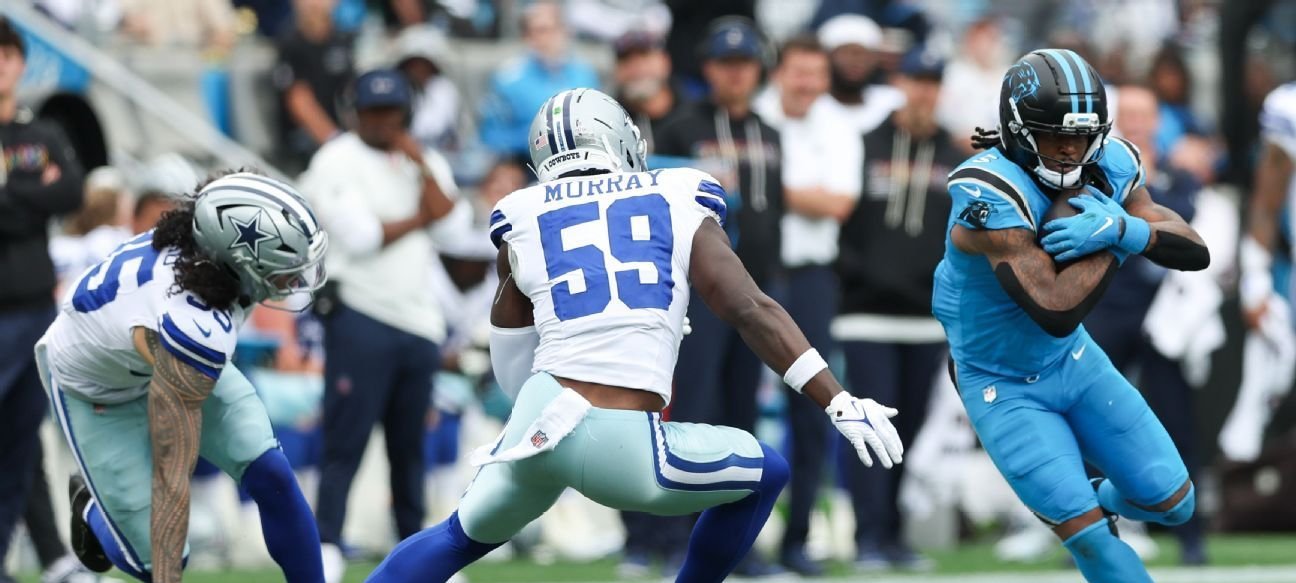 Semana 6 da NFL 2025: Panthers viram sobre Cowboys, Jets seguem sem vencer e Giants surpreendem Eagles - Imagem do artigo
