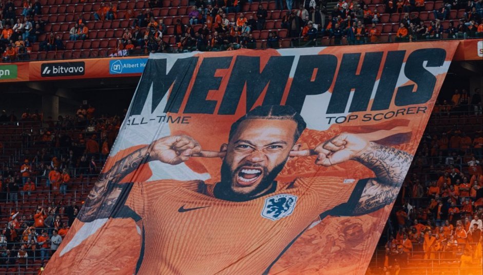 Memphis Depay brilha nas Eliminatórias e supera marcas pela Holanda na Data Fifa de outubro - Imagem do artigo