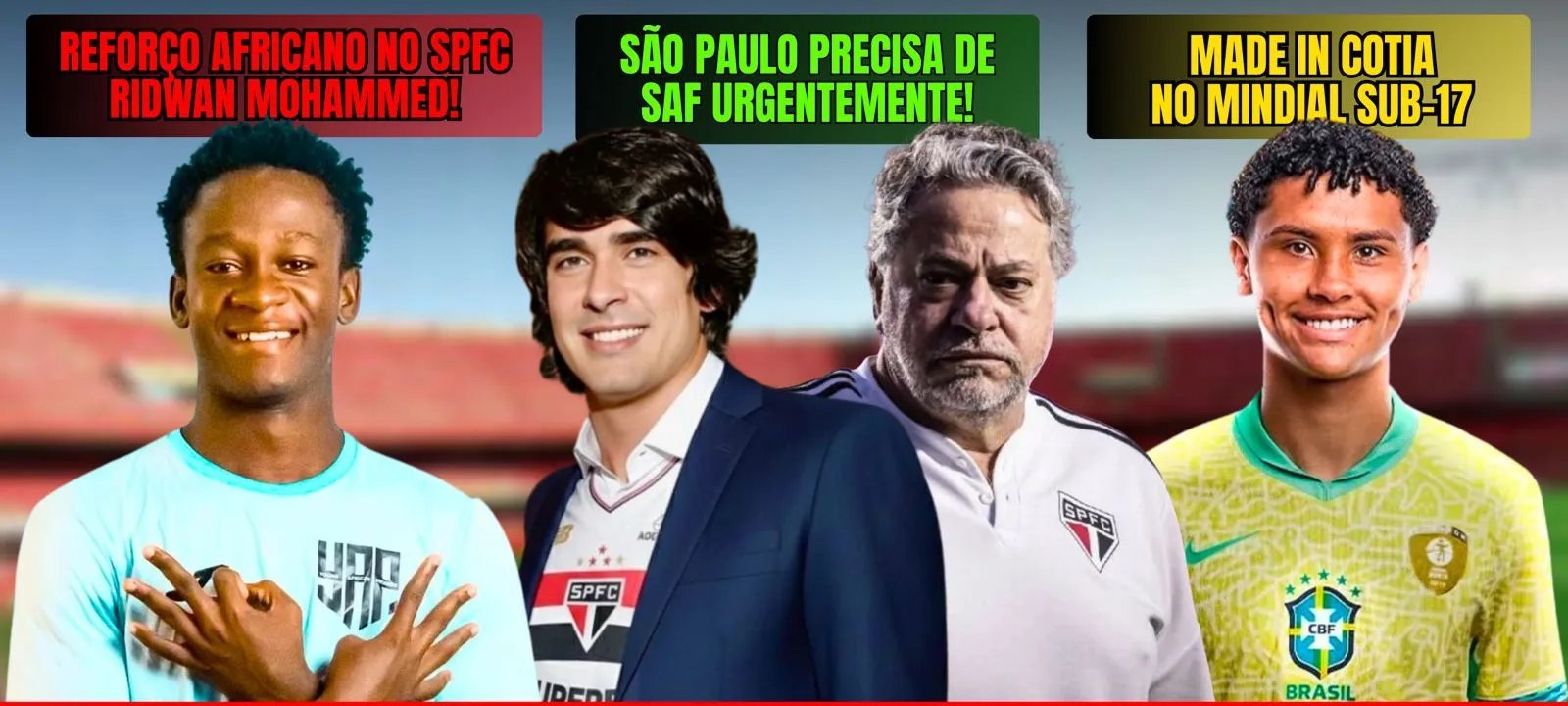 Jovem destaque africano entra na mira do São Paulo em meio a estudos para virar SAF - Imagem do artigo