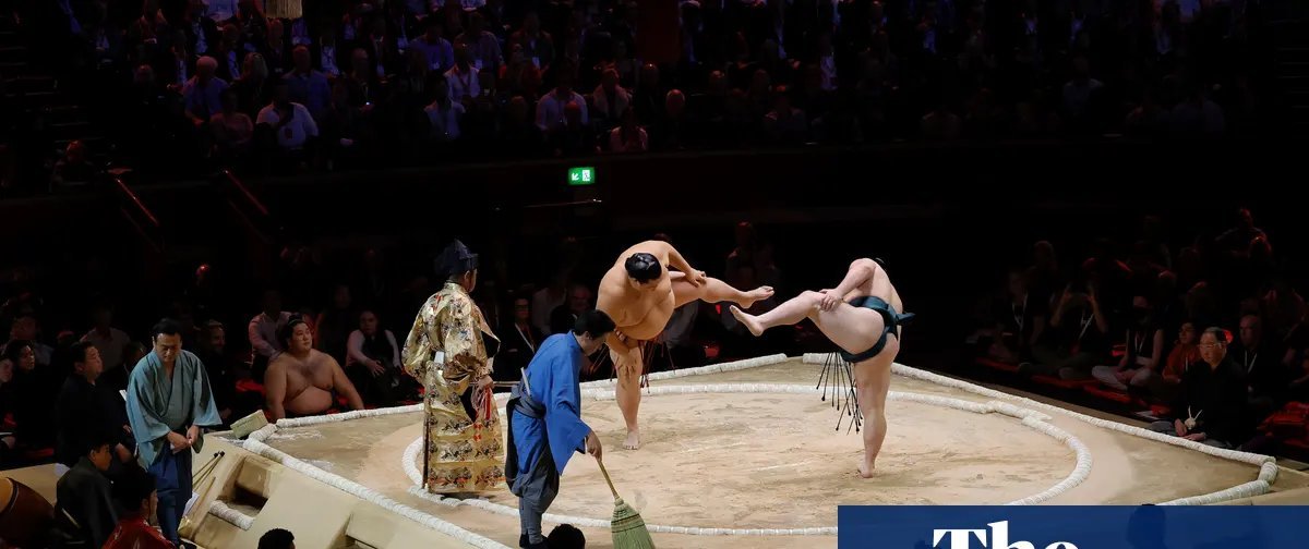 Torneio histórico de sumô no Royal Albert Hall lota arena e movimenta soft power japonês - Imagem do artigo
